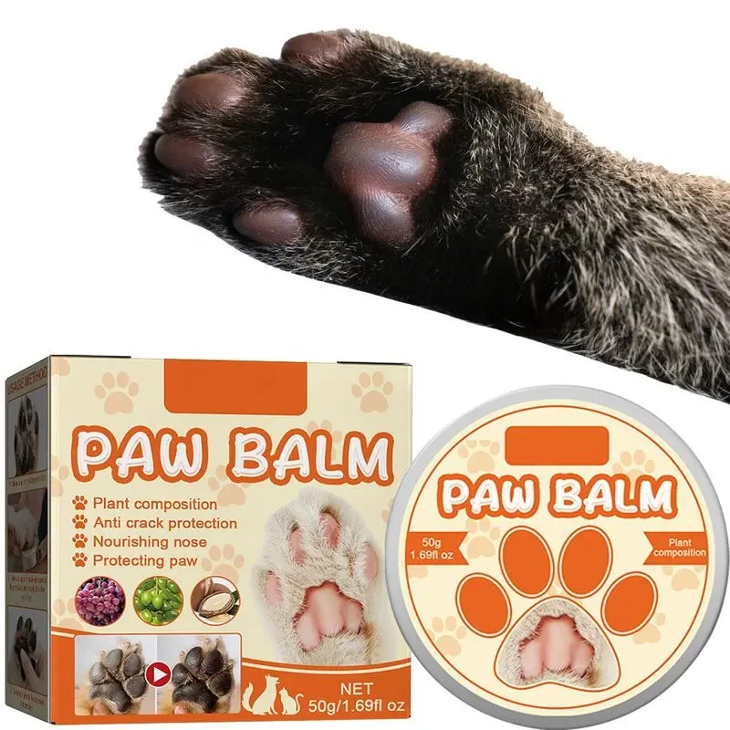 Crema hidratante para el cuidado de las garras de mascotas
