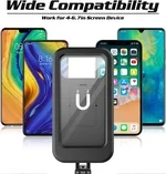 Soporte impermeable para teléfono de bicicleta
