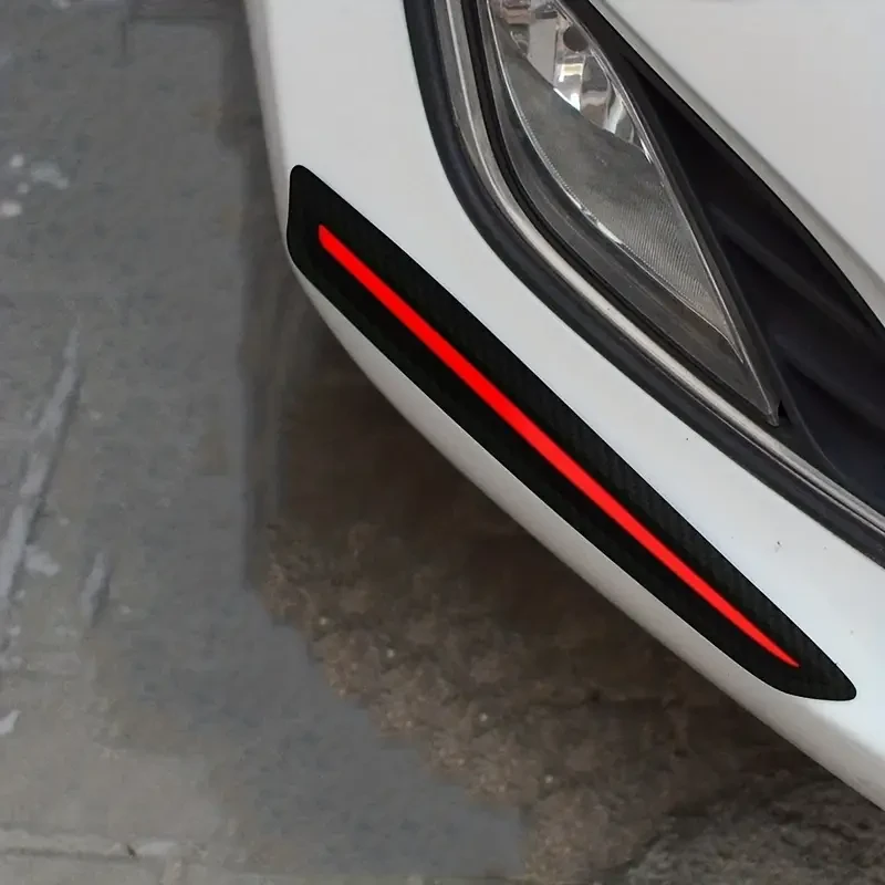 Protector de parachoques de coche de 2 piezas - Protección premium de goma suave contra arañazos y colisiones