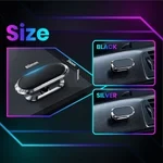 Soporte flexible para teléfono de coche ultra magnético