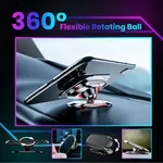 Soporte flexible para teléfono de coche ultra magnético