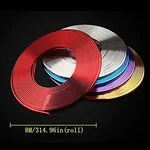 Tira decorativa protectora para llantas de coche