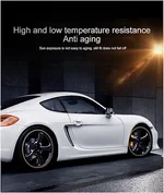 Tira decorativa protectora para llantas de coche