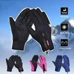 Guantes térmicos cálidos para ciclismo, correr, conducir