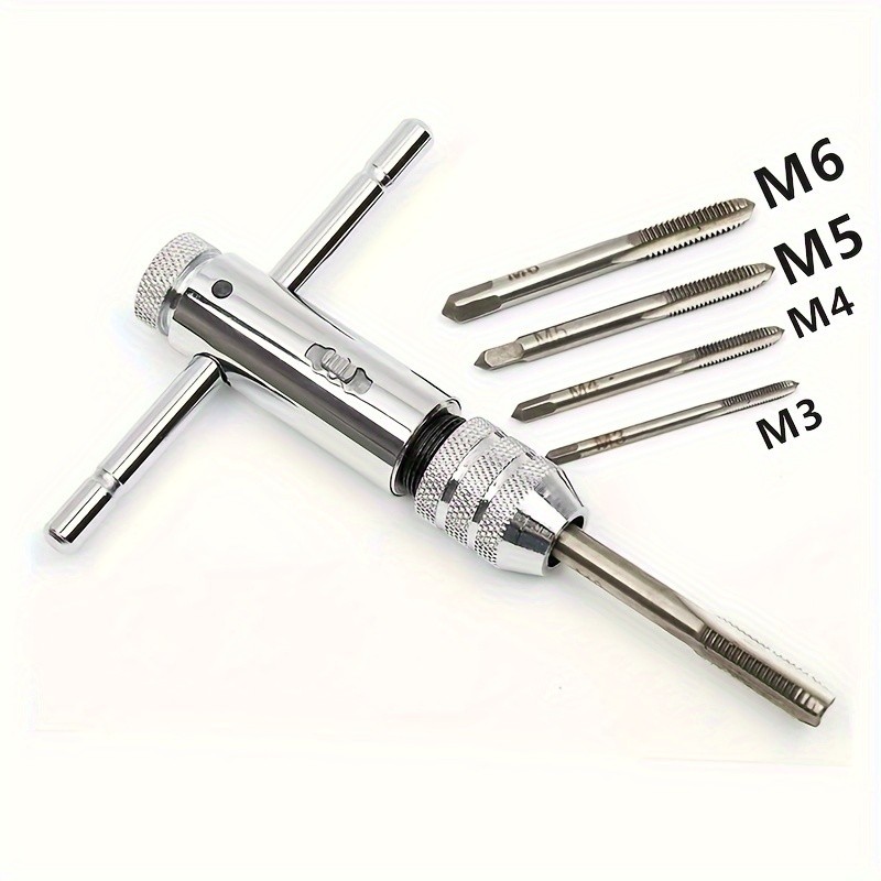 5 piezas M3-M8 3 mm-8 mm Rosca de tornillo de máquina Tapón métrico