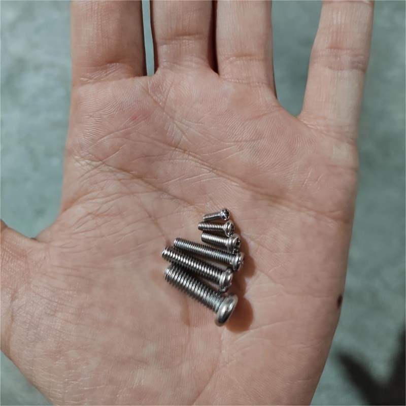 Kit surtido de 320 tornillos de acero inoxidable SS304, tornillos de cabeza hexagonal, tuercas y pernos M2, M2.5, M3, M4 y M5, juego de tuercas y pernos métricos.