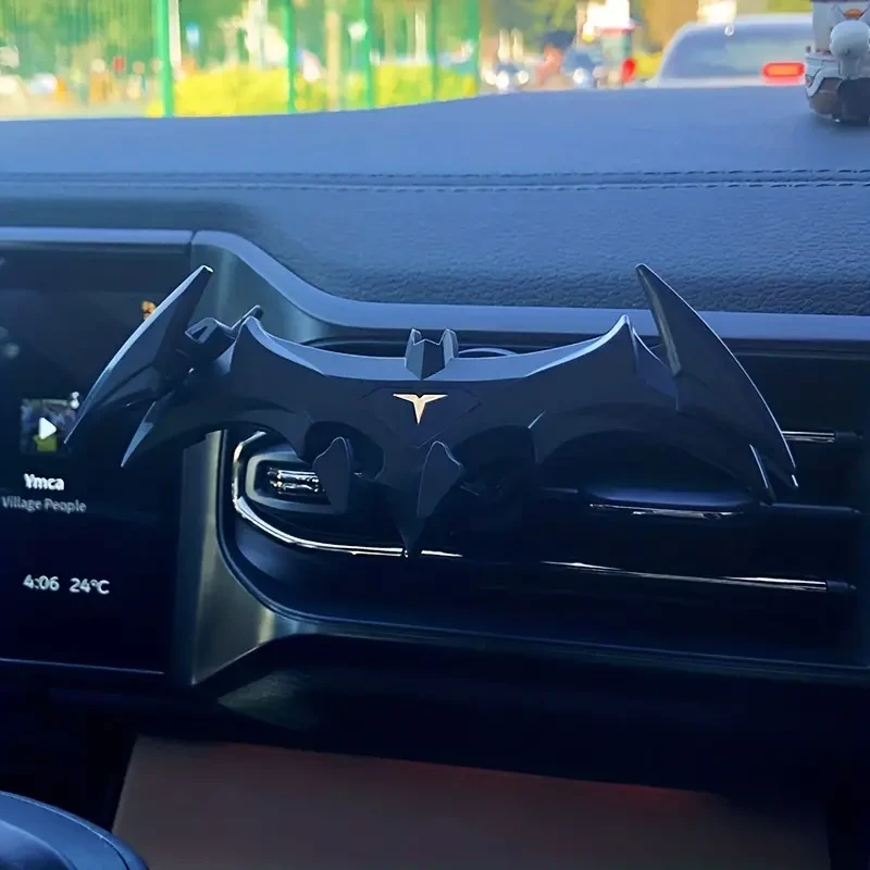 Soporte mecánico de gravedad para teléfono de coche Cool Bat - Soporte universal para rejilla de ventilación
