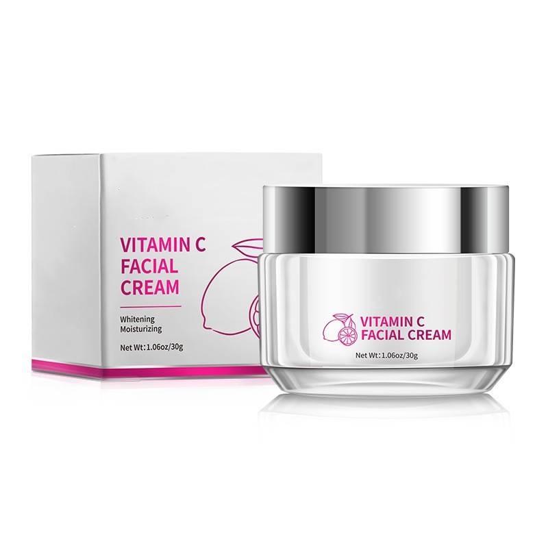Crema facial con vitamina C, productos para el cuidado de la piel