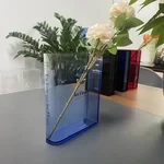 Libros sobre flores - Jarrón de libros