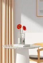 Libros sobre flores - Jarrón de libros