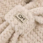 Conjunto 2 en 1 de gorro y bufanda de dibujos animados de invierno