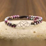 Para la nieta - Pulsera de cuentas "Siempre estás en la mía"