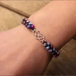 Para la nieta - Pulsera de cuentas "Siempre estás en la mía"