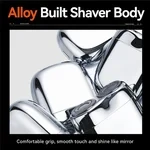 Nueva afeitadora de bolsillo mejorada, mini afeitadoras USB