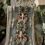 5 pares de calcetines florales de algodón para mujer