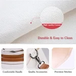 Bolso bandolera de lona de gran capacidad