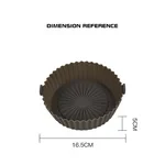 Bandeja de silicona reutilizable para freidora de aire