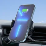 CARGADOR INALÁMBRICO PARA COCHE CON SUJECIÓN AUTOMÁTICA