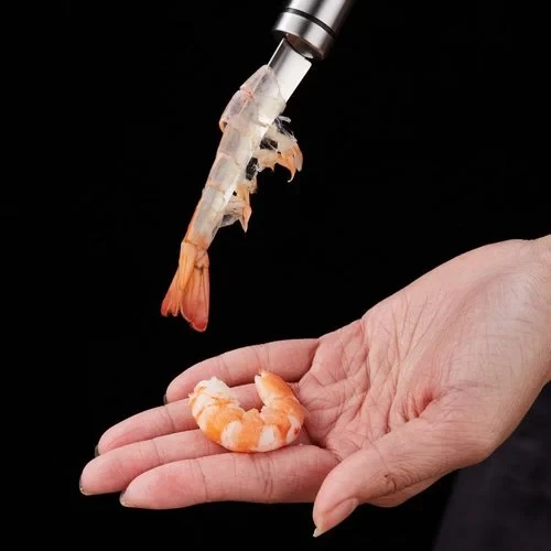 Cuchillo multifuncional 5 en 1 para cortar pescado y camarones