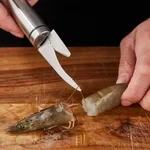 Cuchillo multifuncional 5 en 1 para cortar pescado y camarones