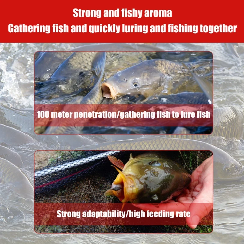 Atrayente de peces para lombrices rojas