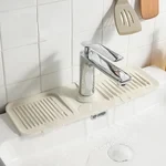 Protectores contra salpicaduras de fregadero con ángulos biselados