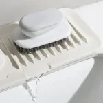 Protectores contra salpicaduras de fregadero con ángulos biselados