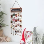 Marcos de fotos de madera para decoración de pared con collage