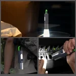 Linterna LED con zoom