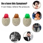 Juguete para apretar con forma de huevo de dinosaurio