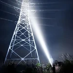 Linterna portátil con foco doble superbrillante