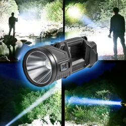 Linterna portátil con foco doble superbrillante