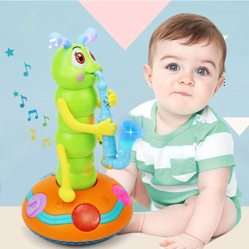 Oruga de saxofón danzante - Batería no incluida