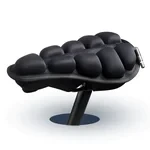 Funda de sillín Aircush, cojín de asiento inflable plegable con airbag