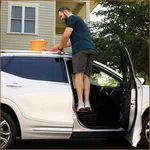 Escalón para portaequipajes de coche plegable multifunción