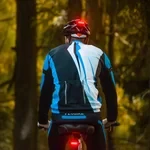 Luz trasera LED para bicicleta recargable por USB