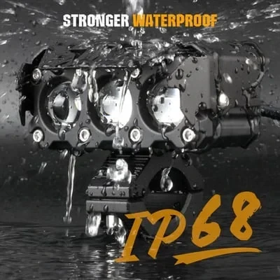 Luz de conducción para motocicleta Luz auxiliar LED