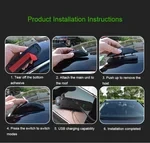 Luz piloto láser remota del vehículo