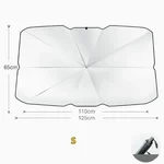 Parasol plegable para coche: protege del calor y los rayos UV