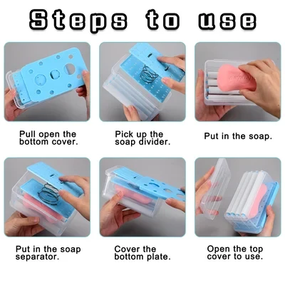 Caja de jabón multifuncional