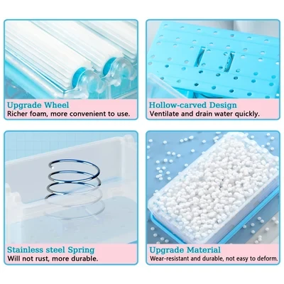 Caja de jabón multifuncional