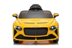 Coche de juguete Bentley amarillo con Bluetooth