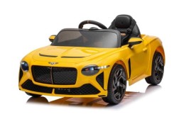 Coche de juguete Bentley amarillo con Bluetooth