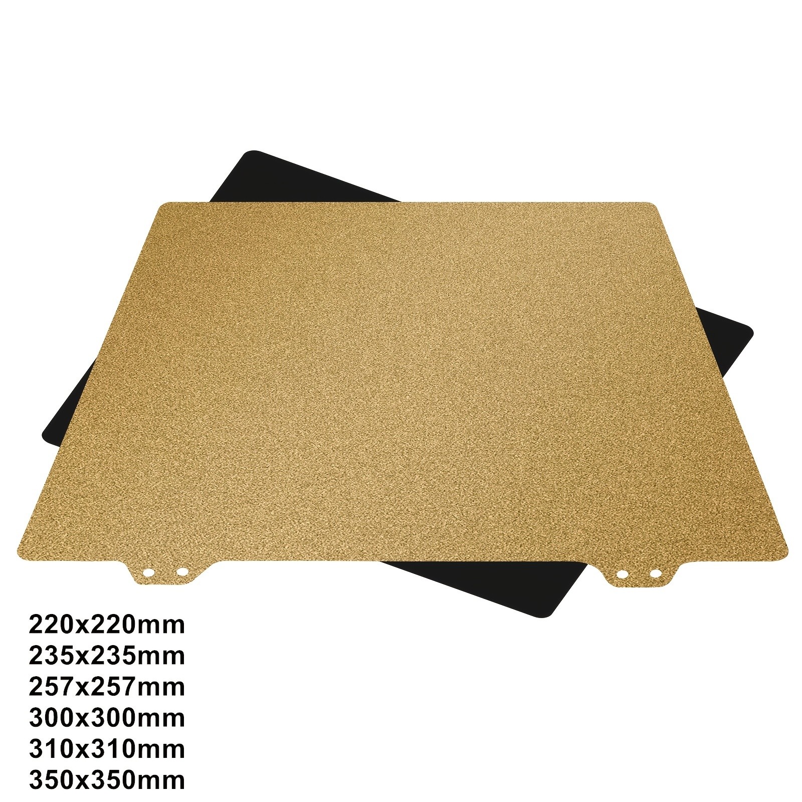 Placa de construcción magnética PEI de doble cara de 220/235/310 mm, lámina de acero con resorte y base magnética para Ender 3, CR10 y P1P
