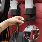 Gancho multifuncional para el respaldo del asiento del coche
