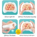 Máquina de juego Gopher con botón de descompresión