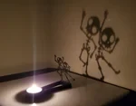 Candelabro divertido para decorar la mesa