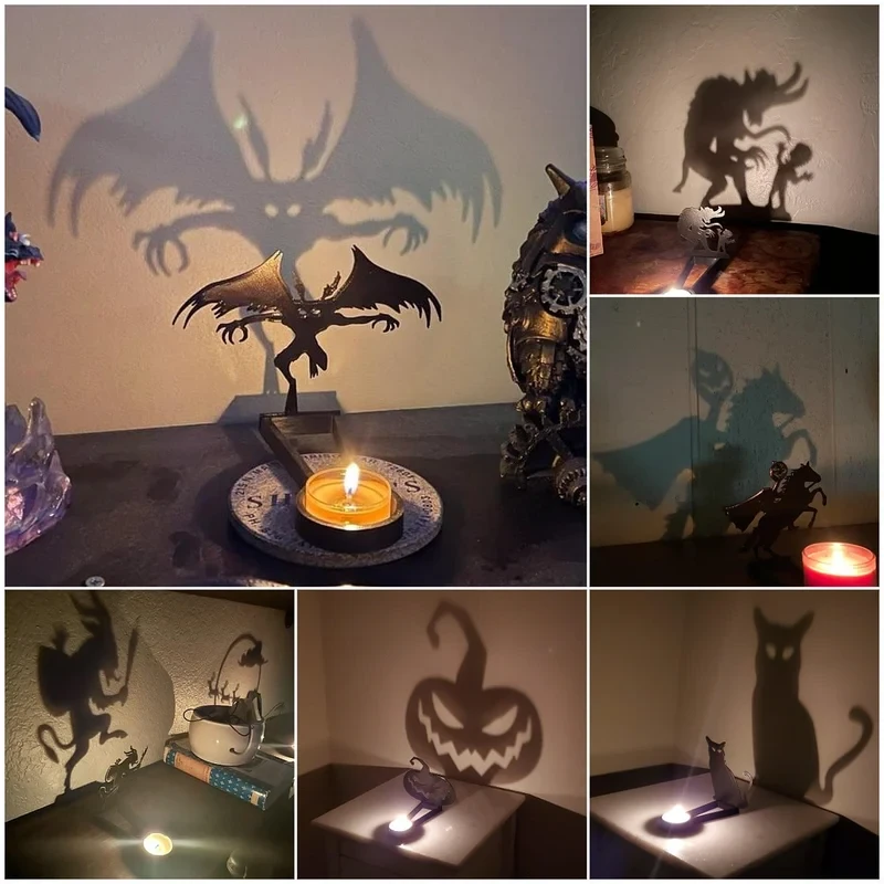 Candelabro divertido para decorar la mesa