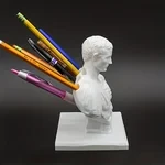 Portalápices de escritorio Julio César