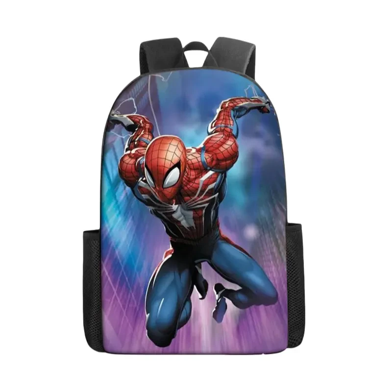 Mochila de Spider-Man de Marvel: mochila escolar de gran capacidad con dibujos animados